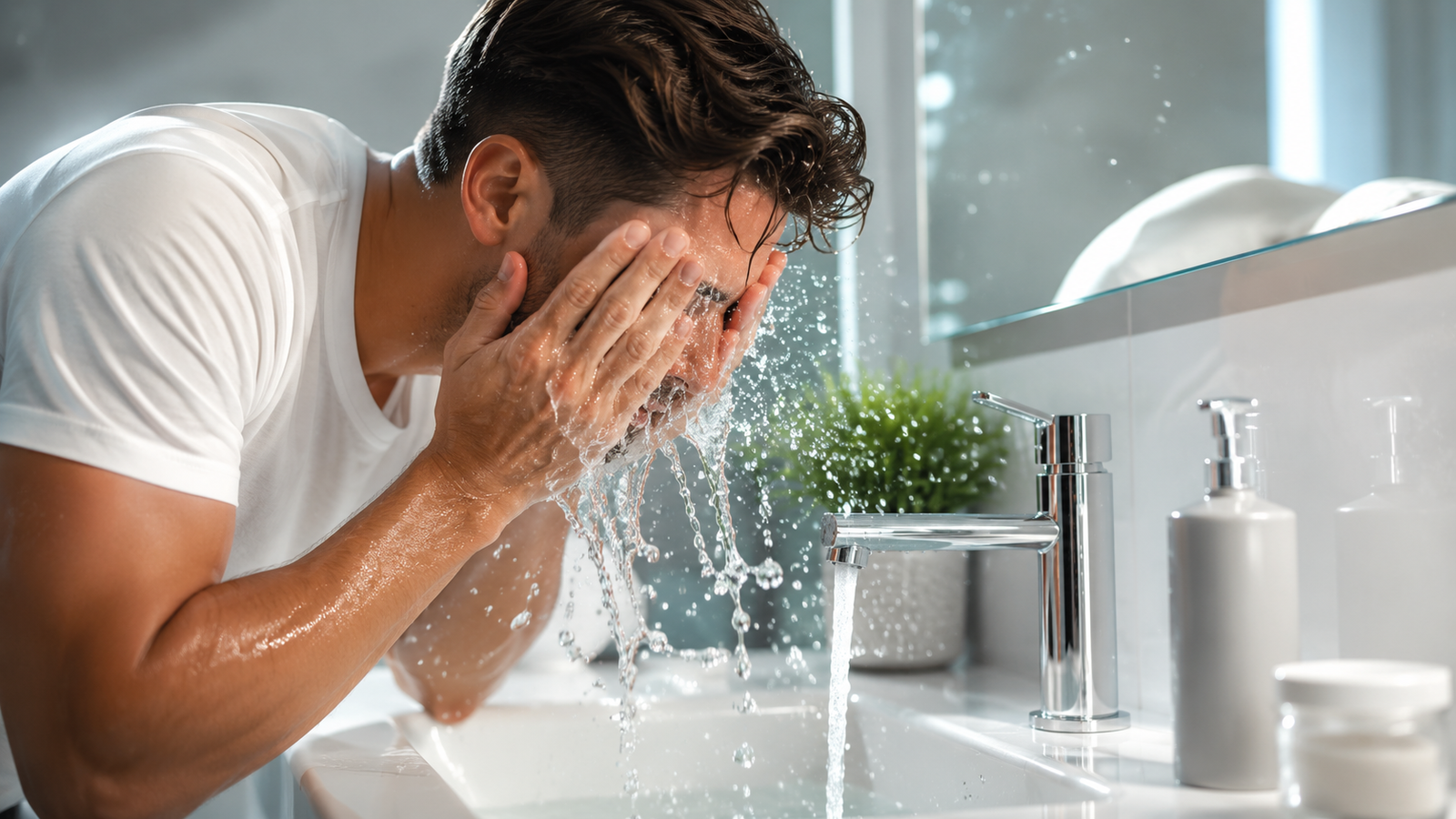 Aseo personal con agua ozonizada: limpieza en profundidad de la piel sin geles agresivos